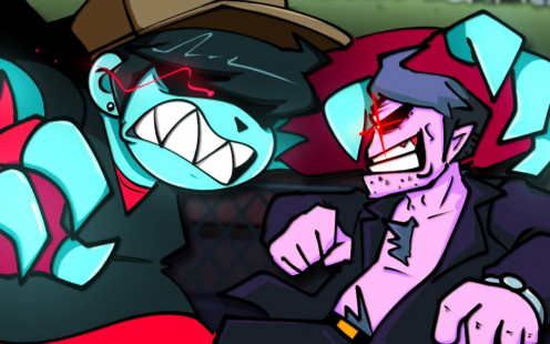 FNF Hazy River Vs. Garcello &amp; Annie