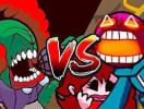 FNF: Tricky vs Whitty Mad Overload Madness x Ballistic