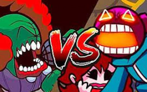 FNF: Tricky vs Whitty Mad Overload Madness x Ballistic