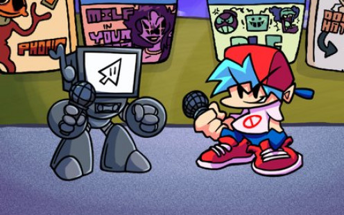 Friday Night Funkin' vs +ASCII