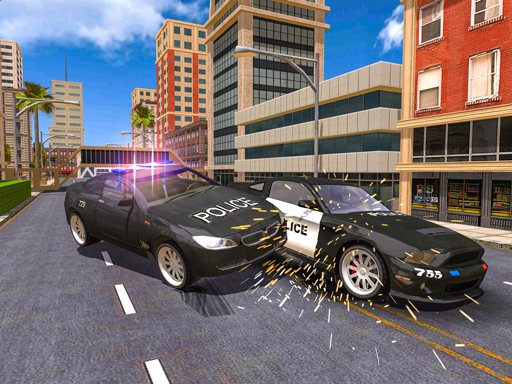 Jogo de Carro (Brincando com Carros) - Police Drift Car Driving Simulator 